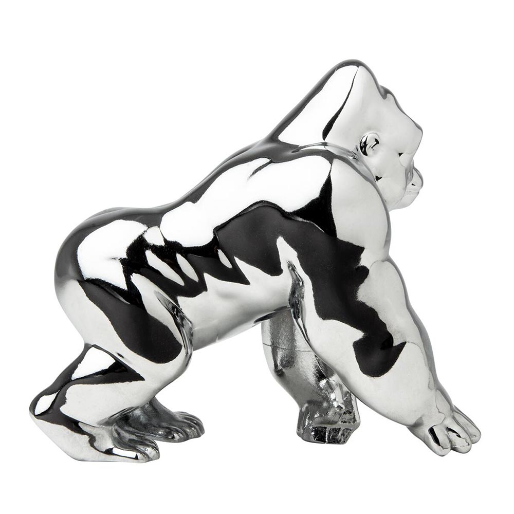 Gorilla King Chrome Hood Ornament