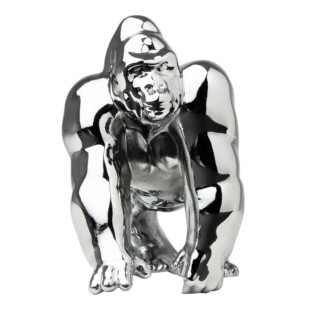 Gorilla King Chrome Hood Ornament
