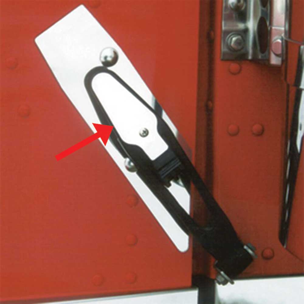 Top of Hood Strap Trim