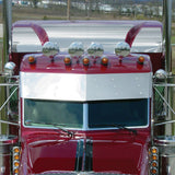 Peterbilt 63" UltraCab Sleeper Roof Trim 3 Pc. Kit