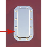 Peterbilt 359, 379, 589 Dimpled Vent Trim Surround