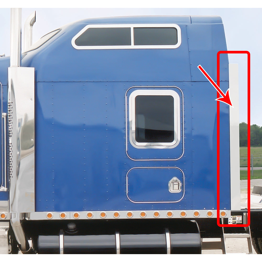Kenworth Rear Vertical Sleeper Extension Trim