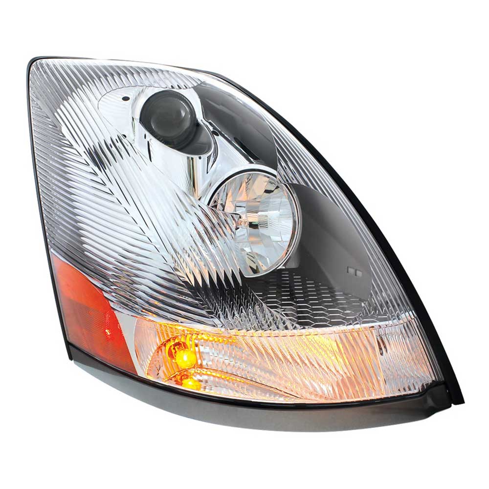 Volvo VN 2003 - 2017 Competition Series Chrome Headlight
