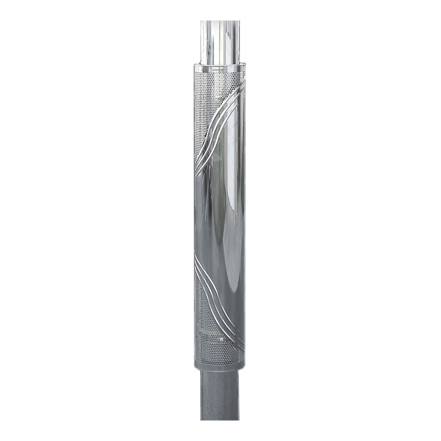 8" x 48" Stainless Steel S Curve Heat Shield Kit