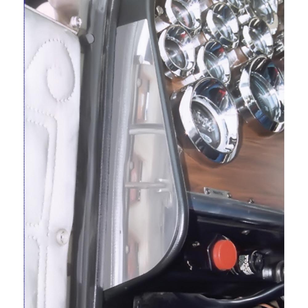 Peterbilt 359 Diver's Side End Dash Trim