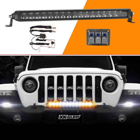 20" Xk glow 3 in 1 light bar