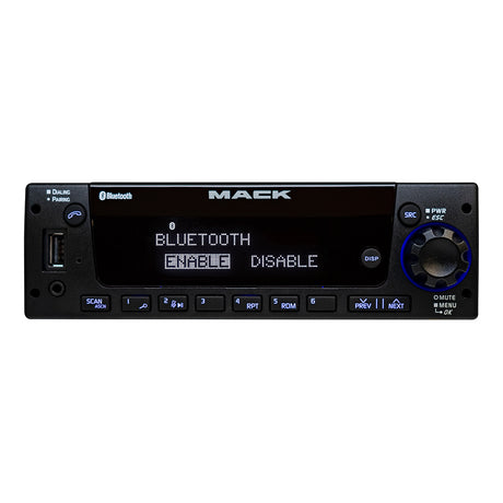 Aptiv heavy-duty radio AM/FM/WB with integrated bluetooth for Mack for semi trucks