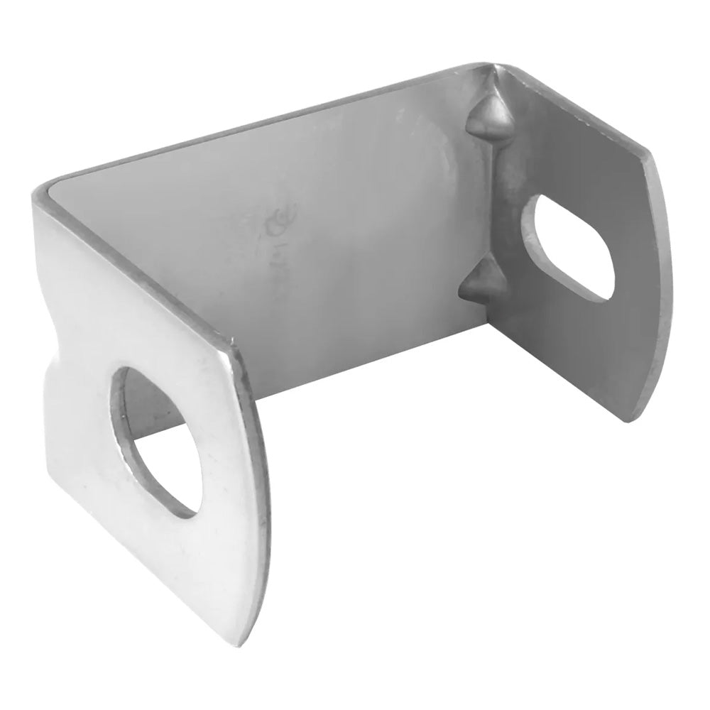 1-5/8" x 2-3/8" Heavy Duty U-shape Stainless Mirror Bracket