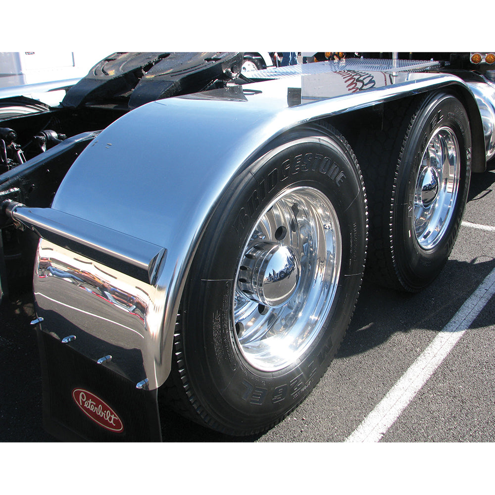 132" 16 Gauge Stainless Steel Full Fenders