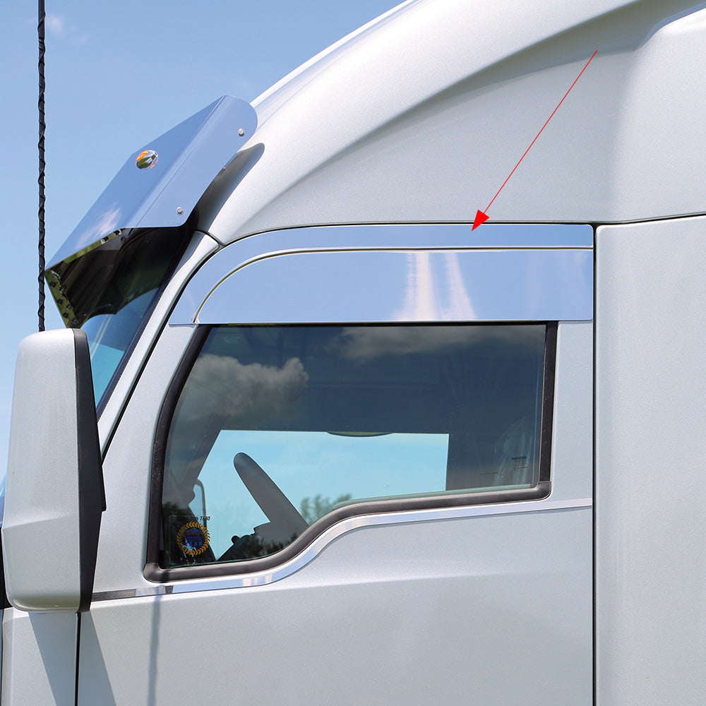 Kenworth W990, T680, T880 8" Chop Top Door Trim