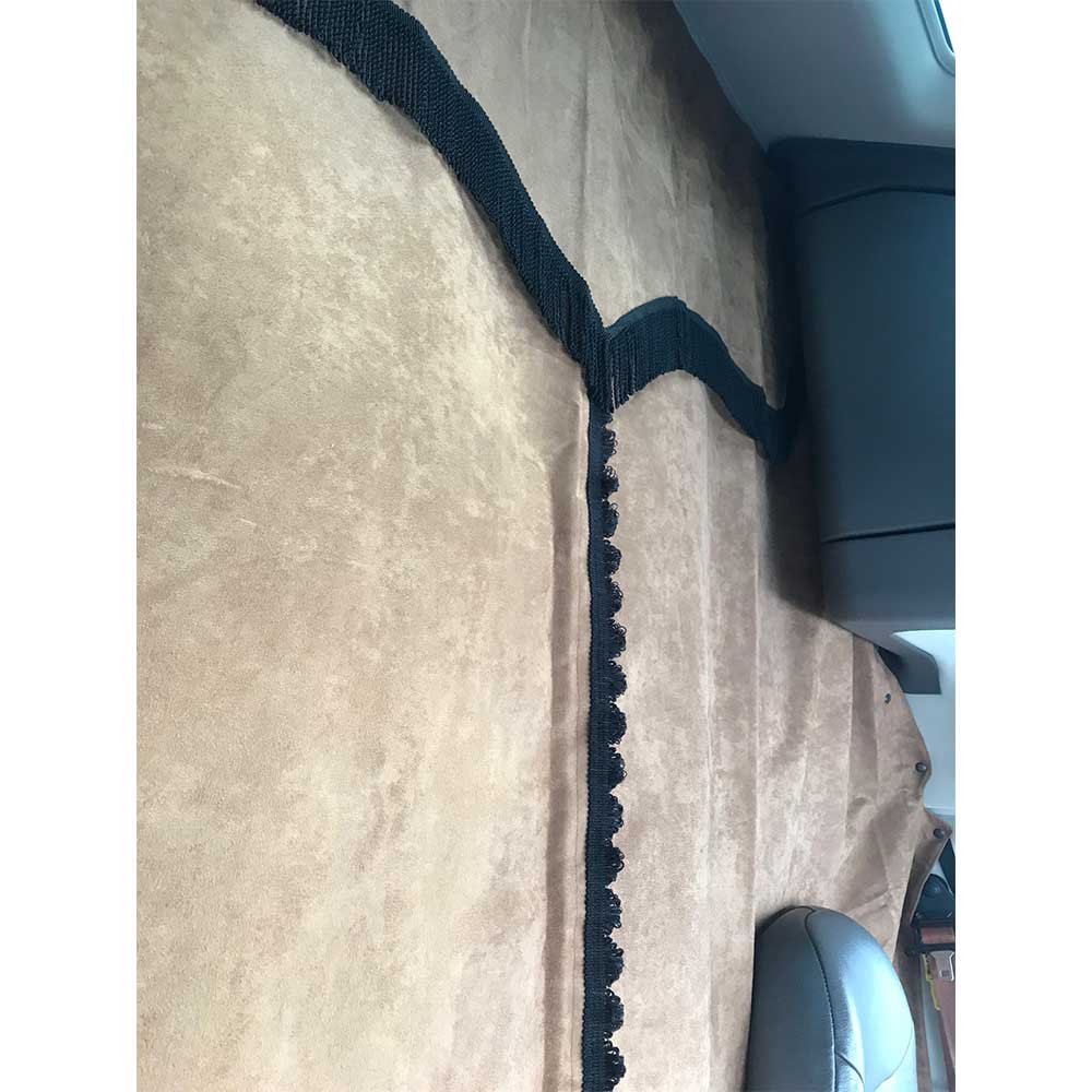 Volvo 670, 780 Sleeper 4 Piece Curtain Set - Brown