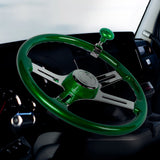 18" Vibrant 4-Spoke Steering Wheel