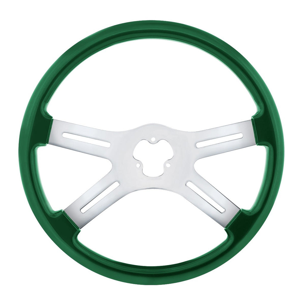 18" Vibrant 4-Spoke Steering Wheel