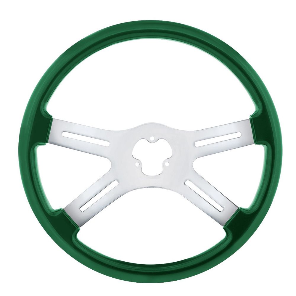 18" Vibrant 4-Spoke Steering Wheel