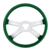 18" Vibrant 4-Spoke Steering Wheel