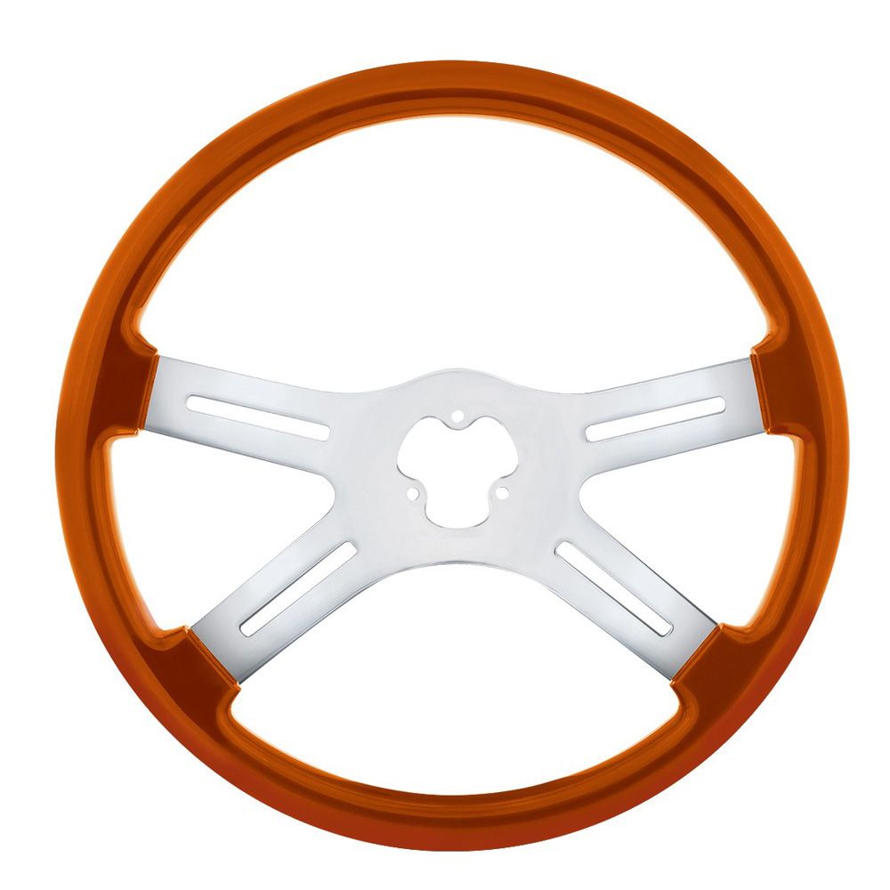 18" Vibrant 4-Spoke Steering Wheel