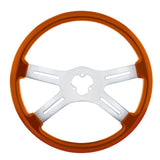 18" Vibrant 4-Spoke Steering Wheel