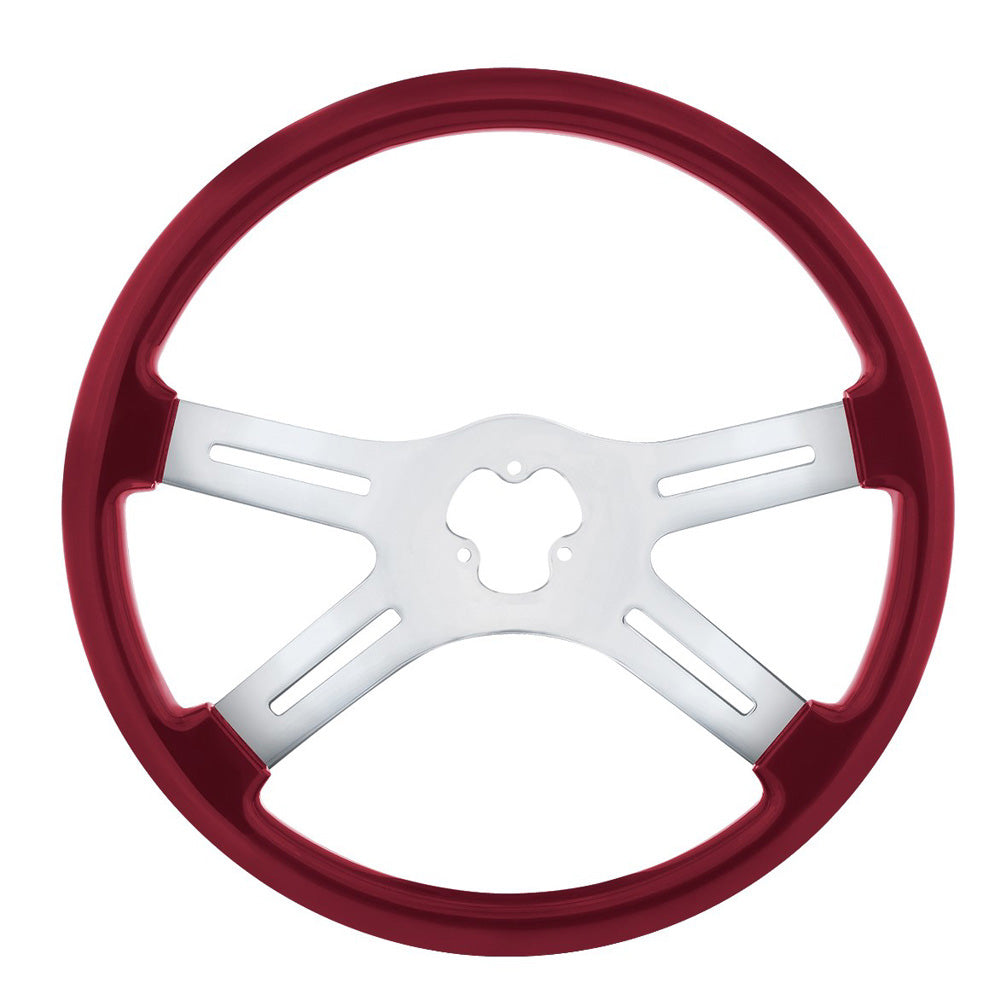 18" Vibrant 4-Spoke Steering Wheel