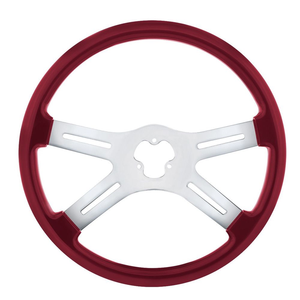 18" Vibrant 4-Spoke Steering Wheel