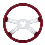 18" Vibrant 4-Spoke Steering Wheel