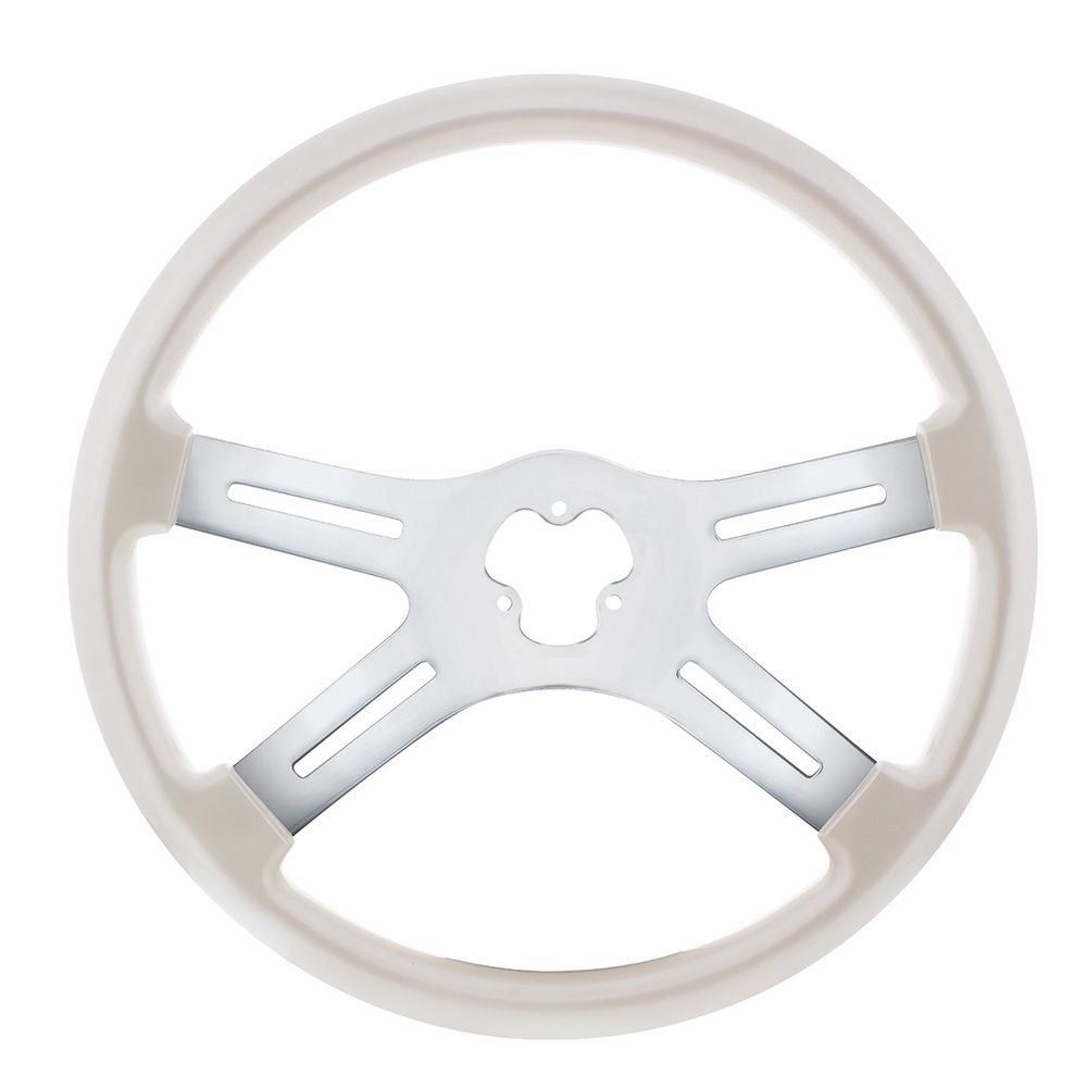 18" Vibrant 4-Spoke Steering Wheel
