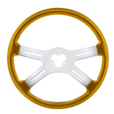 18" Vibrant 4-Spoke Steering Wheel