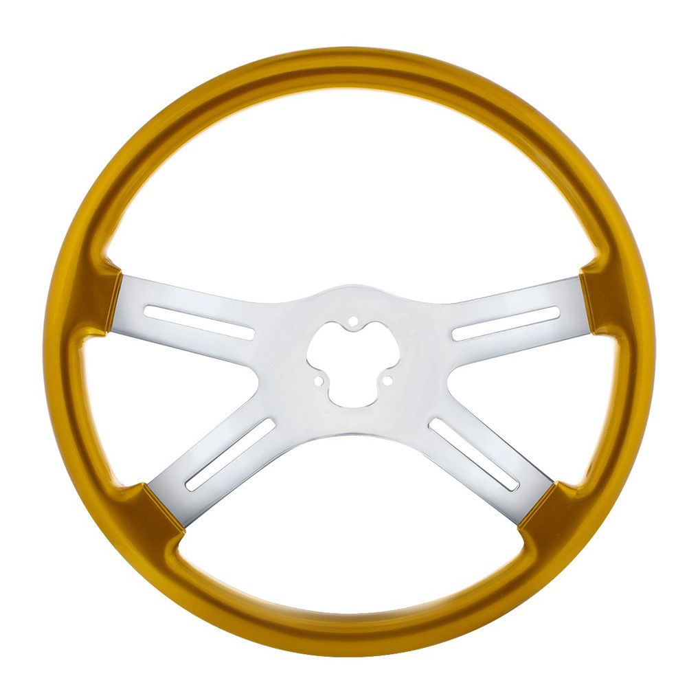 18" Vibrant 4-Spoke Steering Wheel