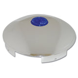 Chrome Front Hubcap with Reflector, 1" Lip