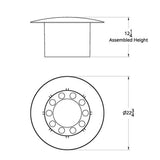 Aero Full-Moon Rear Axle Full Disk Cover Kit