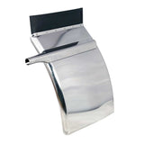 38" 14-Gauge Stainless Steel Quarter Fenders with Mirror Finish
