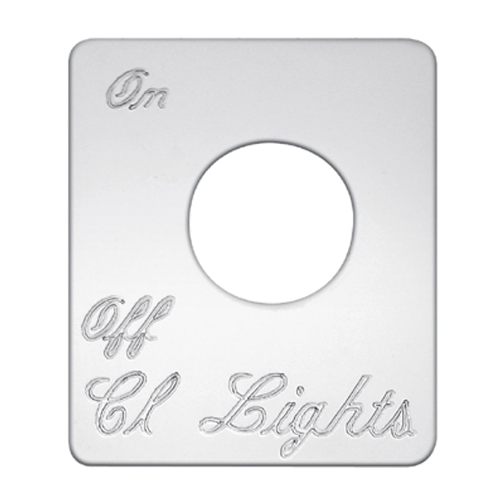 Peterbilt 370 Series Switch Plates