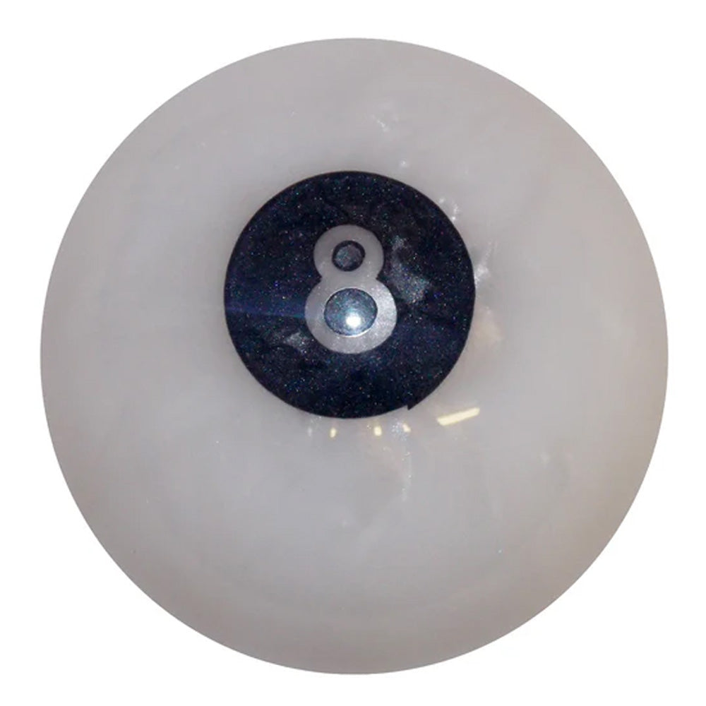 White Pearl 8 Ball Shifter Knob