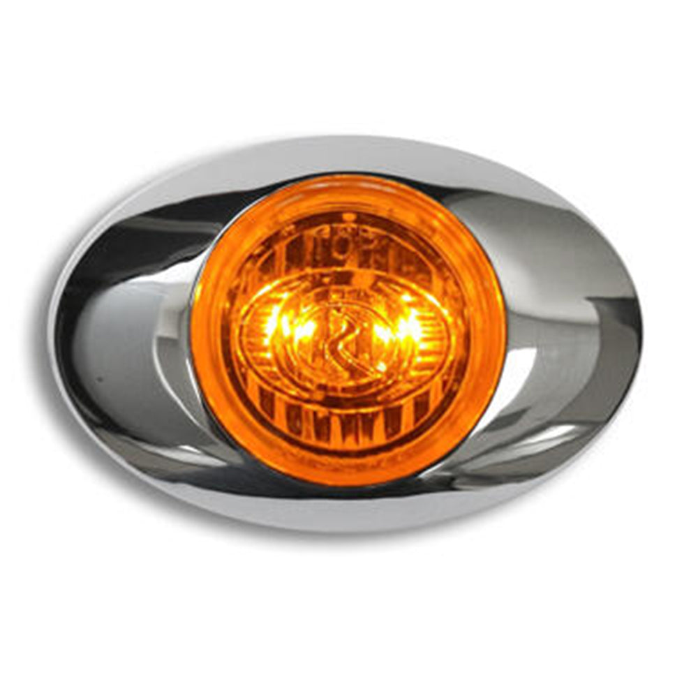 3" 2 LED Hero H3 Dual Function Marker Light