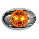 3" 2 LED Hero H3 Dual Function Marker Light