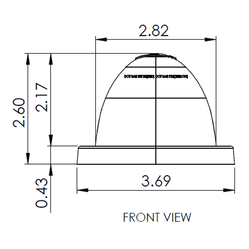 3-1/2" Hero Watermelon LED Light