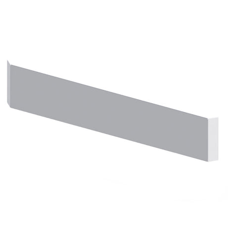 20" Chrome plated mitered end bumper with blind mount for Peterbilt, Kenworth, Freightliner for semi trucks