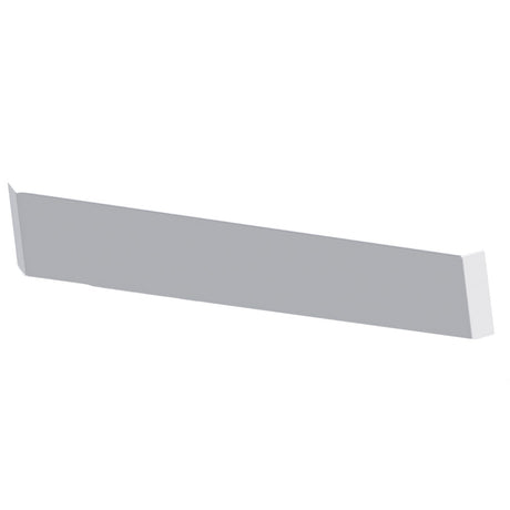 18" Chrome plated mitered end bumper with blind mount for Peterbilt, Kenworth, Freightliner for semi trucks