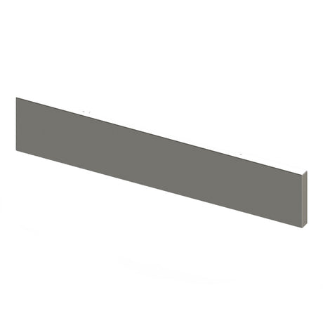 18" Chrome plated boxed end bumper with blind mount for Peterbilt, Kenworth, Freightliner for semi trucks