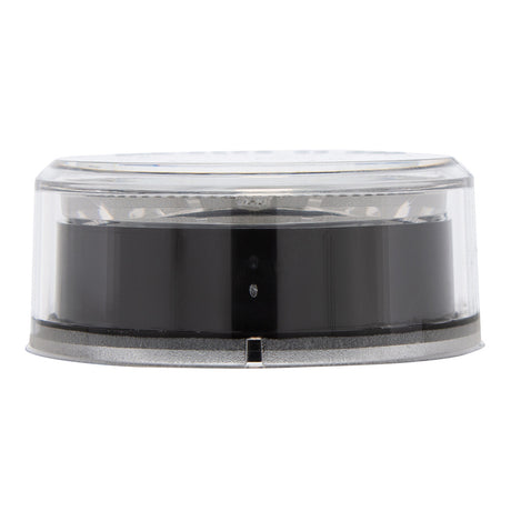 Another angle of 2-1/2" Abyss 4 LED light (clearance/marker) - amber LED/Clear lens