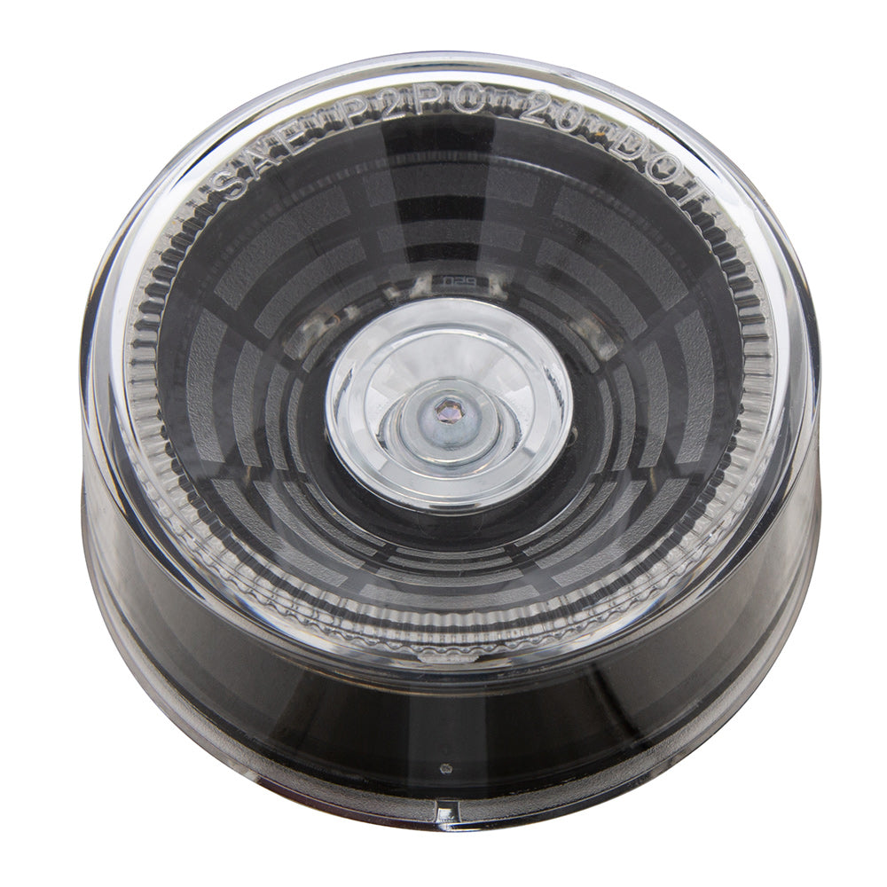 2-1/2" Abyss 4 LED Light (Clearance/Marker) - Red LED/Clear Lens