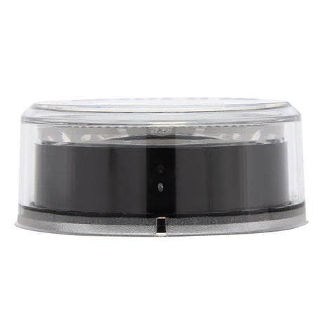 Another angle of 2-1/2" Abyss 4 LED light (clearance/marker) - red LED/Clear lens