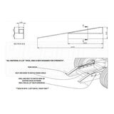 3.25" Fifth Wheel Frame Ramps