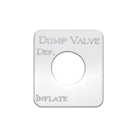 KW Switch Plate-dump Valve