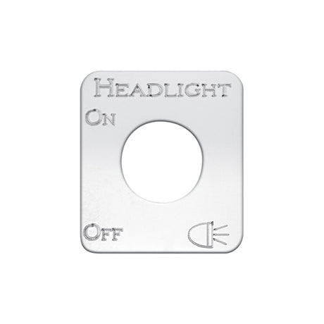 KW Switch Plate-headlights