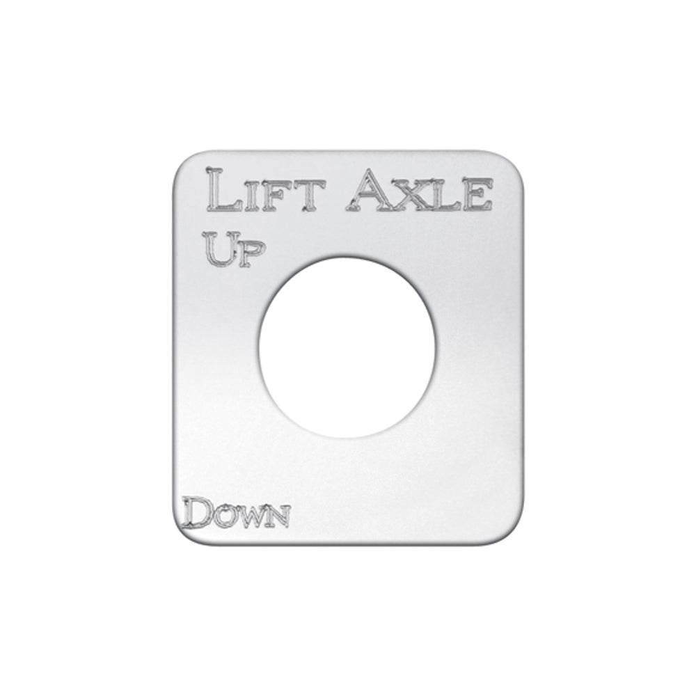 KW SWITCH PLATE-LIFT AXLETOP UP/BOTTOM DOWN