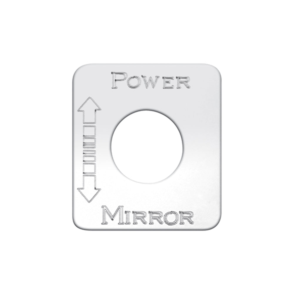 KW SWITCH PLATE-POWER MIRROR