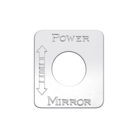 KW Switch Plate-power Mirror