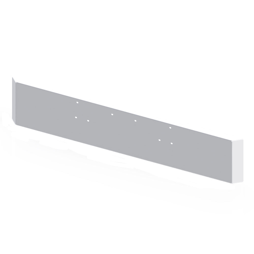 Peterbilt 357, 378, 379 20" Mitered End Chrome Plated Bumper