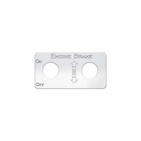 KW Switch Plate-engine Brake-arrows