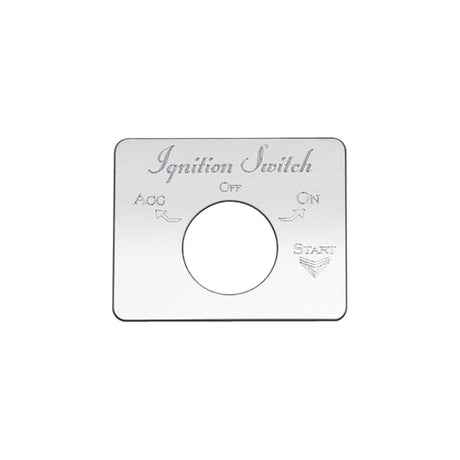 KW Switch Plate-ignition Key